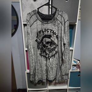 AFFLICTION Men's Reversible Long Sleeve